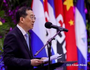 Comandante Daniel y Compañera Rosario en la XVIII Cumbre Empresarial China - Latinoamérica y el Caribe