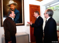 Presidente Daniel se reúne con Canciller de Bielorrusia