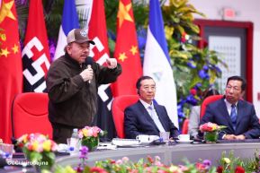 Comandante Daniel y Compañera Rosario en la XVIII Cumbre Empresarial China - Latinoamérica y el Caribe