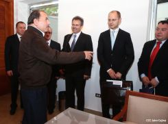 Presidente Daniel se reúne con Canciller de Bielorrusia