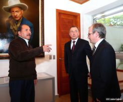 Presidente Daniel se reúne con Canciller de Bielorrusia