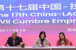 XVII Cumbre Empresarial China-Latinoamérica y el Caribe en Nicaragua