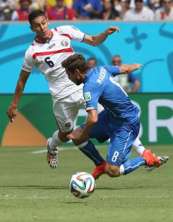 Brasil 2014: Costa Rica VS. Italia