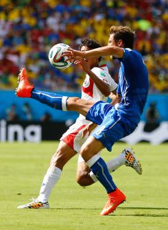 Brasil 2014: Costa Rica VS. Italia