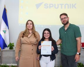  Agencia de Noticias Sputnik en intercambio de aprendizajes con Comunicadores Sandinistas       