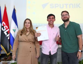  Agencia de Noticias Sputnik en intercambio de aprendizajes con Comunicadores Sandinistas       