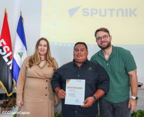  Agencia de Noticias Sputnik en intercambio de aprendizajes con Comunicadores Sandinistas       