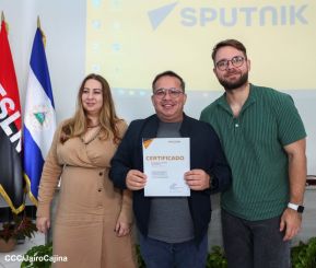  Agencia de Noticias Sputnik en intercambio de aprendizajes con Comunicadores Sandinistas       