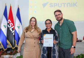  Agencia de Noticias Sputnik en intercambio de aprendizajes con Comunicadores Sandinistas       