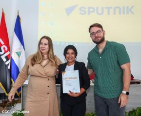  Agencia de Noticias Sputnik en intercambio de aprendizajes con Comunicadores Sandinistas       