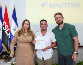  Agencia de Noticias Sputnik en intercambio de aprendizajes con Comunicadores Sandinistas       