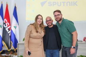  Agencia de Noticias Sputnik en intercambio de aprendizajes con Comunicadores Sandinistas       