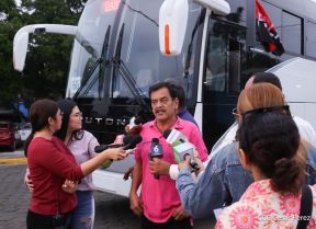 Flota de buses chinos para mejorar el transporte público de la Costa Caribe y el Pacífico