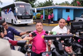 Flota de buses chinos para mejorar el transporte público de la Costa Caribe y el Pacífico