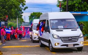 Flota de buses chinos para mejorar el transporte público de la Costa Caribe y el Pacífico