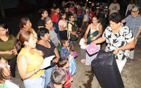 ¡María de Nicaragua, Nicaragua de María! Familias celebran la tradicional Gritería a la Purísima