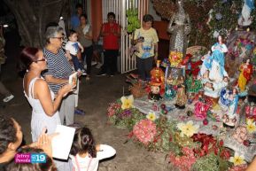 ¡María de Nicaragua, Nicaragua de María! Familias celebran la tradicional Gritería a la Purísima