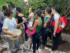 ¡María de Nicaragua, Nicaragua de María! Familias celebran la tradicional Gritería a la Purísima