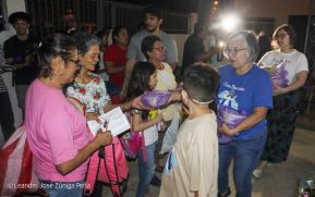 ¡María de Nicaragua, Nicaragua de María! Familias celebran la tradicional Gritería a la Purísima