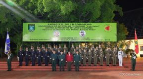  XXIX Graduación de oficiales del Centro Superior de Estudios Militares, General José Dolores Estrada Vado