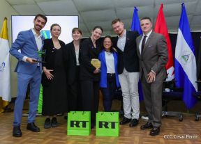 Nicaragua celebra 15 años de fundación del Canal RT en Español 
