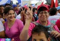 Daniel y Rosario conmemoran histórico repliegue hacia Masaya (Parte I)