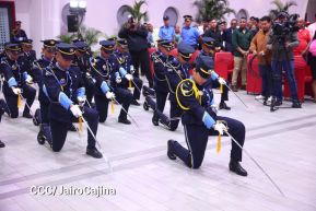 XXVII Graduación de Cadetes de la Universidad de Ciencias Policiales “Leonel Rugama” de la Policía Nacional
