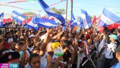 Daniel y Rosario conmemoran histórico repliegue hacia Masaya (Parte I)