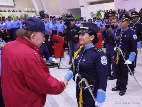 XXVII Graduación de Cadetes de la Universidad de Ciencias Policiales “Leonel Rugama” de la Policía Nacional