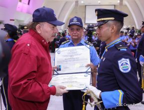 XXVII Graduación de Cadetes de la Universidad de Ciencias Policiales “Leonel Rugama” de la Policía Nacional