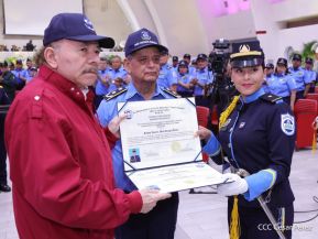 XXVII Graduación de Cadetes de la Universidad de Ciencias Policiales “Leonel Rugama” de la Policía Nacional