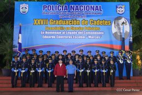 XXVII Graduación de Cadetes de la Universidad de Ciencias Policiales “Leonel Rugama” de la Policía Nacional