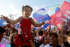 Daniel y Rosario conmemoran histórico repliegue hacia Masaya (Parte I)