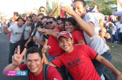 Daniel y Rosario conmemoran histórico repliegue hacia Masaya (Parte I)