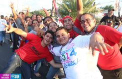 Daniel y Rosario conmemoran histórico repliegue hacia Masaya (Parte I)