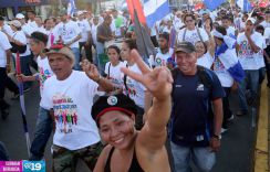 Daniel y Rosario conmemoran histórico repliegue hacia Masaya (Parte I)