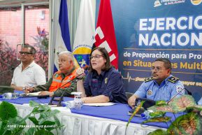 IV Ejercicio Nacional para Proteger la Vida en Situaciones Multiamenazas 2024