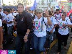 Daniel y Rosario conmemoran histórico repliegue hacia Masaya (Parte I)