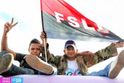 Daniel y Rosario conmemoran histórico repliegue hacia Masaya (Parte I)