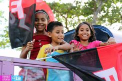 Daniel y Rosario conmemoran histórico repliegue hacia Masaya (Parte I)