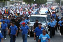 Daniel y Rosario conmemoran histórico repliegue hacia Masaya (Parte II)
