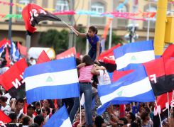 Daniel y Rosario conmemoran histórico repliegue hacia Masaya (Parte II)