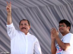 Daniel y Rosario conmemoran histórico repliegue hacia Masaya (Parte II)