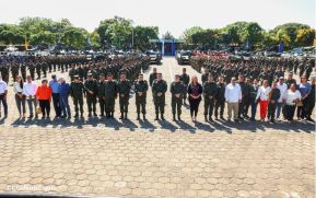 Acto Regional de Entrega de Técnica Militar a la Brigada de Infantería Mecanizada General Augusto C. Sandino
