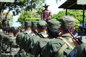 Acto Regional de Entrega de Técnica Militar a la Brigada de Infantería Mecanizada General Augusto C. Sandino
