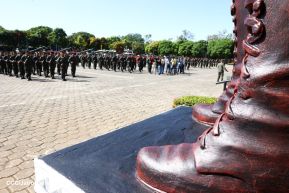 Acto Regional de Entrega de Técnica Militar a la Brigada de Infantería Mecanizada General Augusto C. Sandino