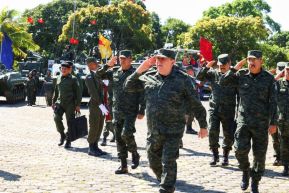 Acto Regional de Entrega de Técnica Militar a la Brigada de Infantería Mecanizada General Augusto C. Sandino