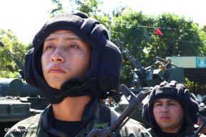 Acto Regional de Entrega de Técnica Militar a la Brigada de Infantería Mecanizada General Augusto C. Sandino