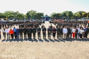 Acto Regional de Entrega de Técnica Militar a la Brigada de Infantería Mecanizada General Augusto C. Sandino
