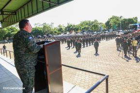 Acto Regional de Entrega de Técnica Militar a la Brigada de Infantería Mecanizada General Augusto C. Sandino